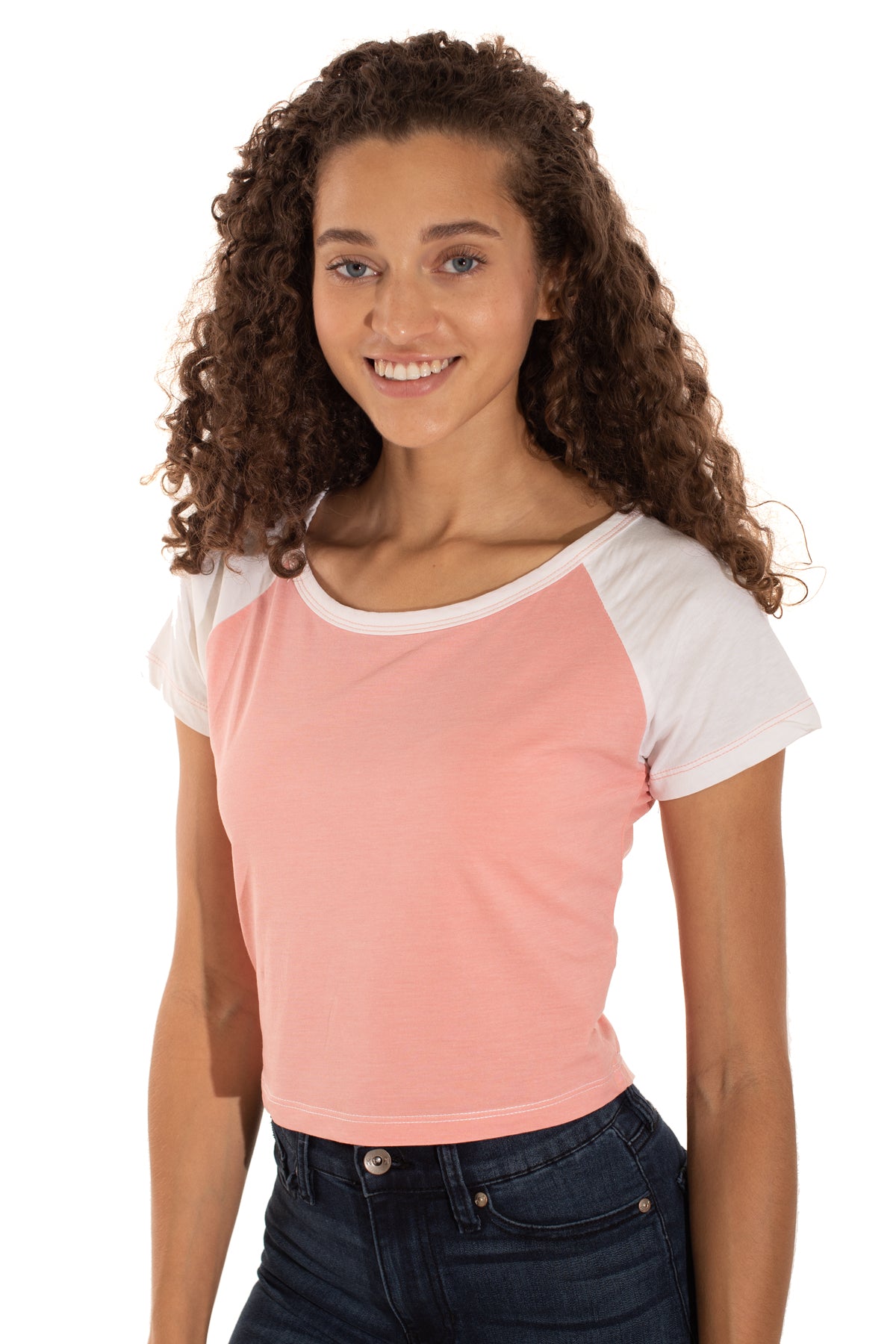 Short Sleeve Raglan-Blank Shirt-Brisco Brands