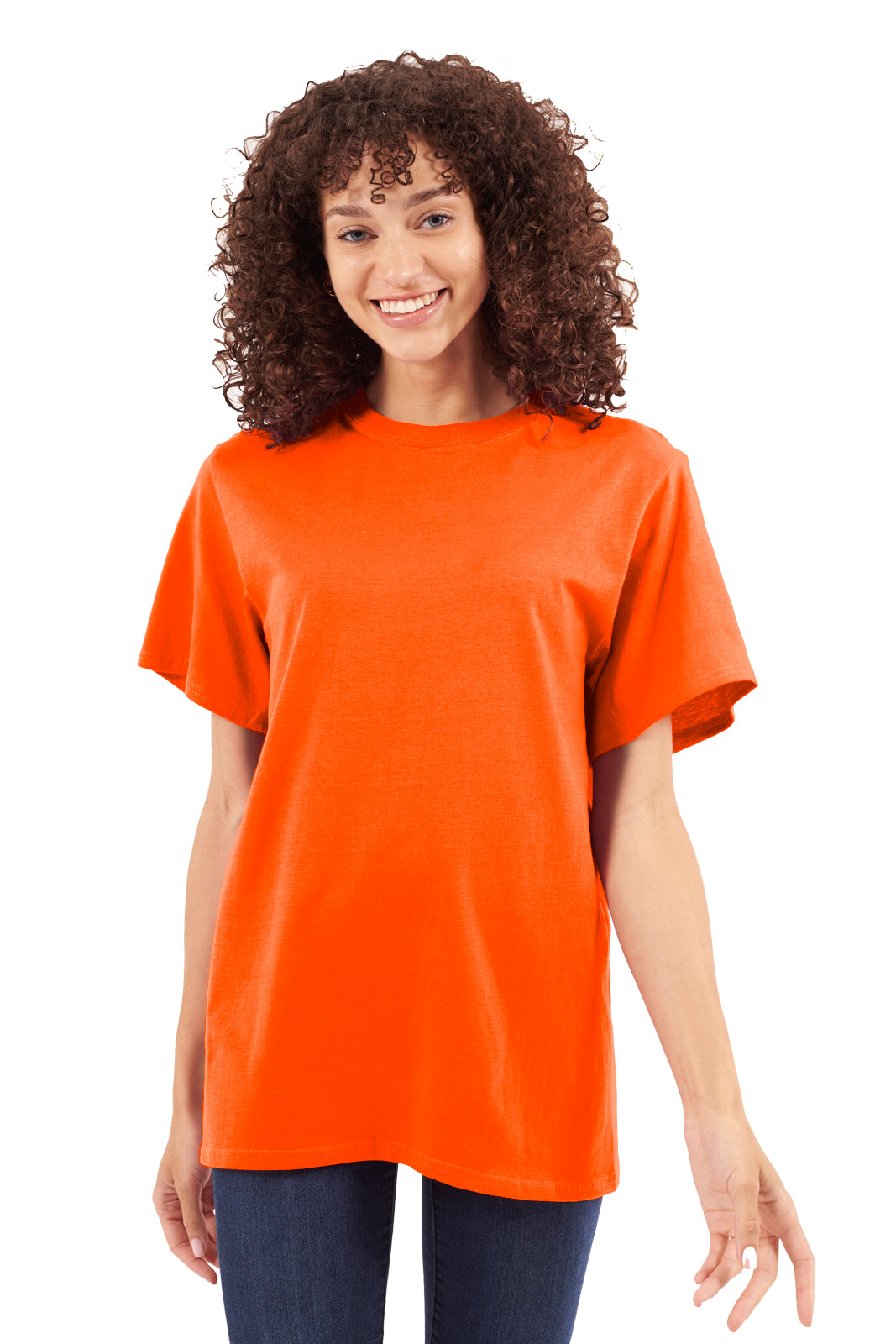 Value CVC Adult Tee Shirt-Blank Shirt-Brisco Brands