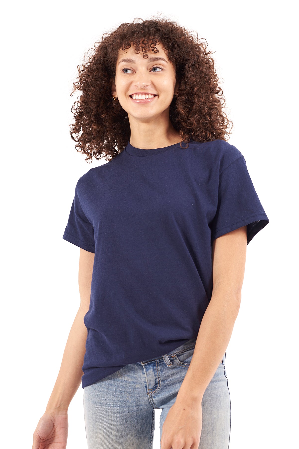 Value CVC Adult Tee Shirt-Blank Shirt-Brisco Brands
