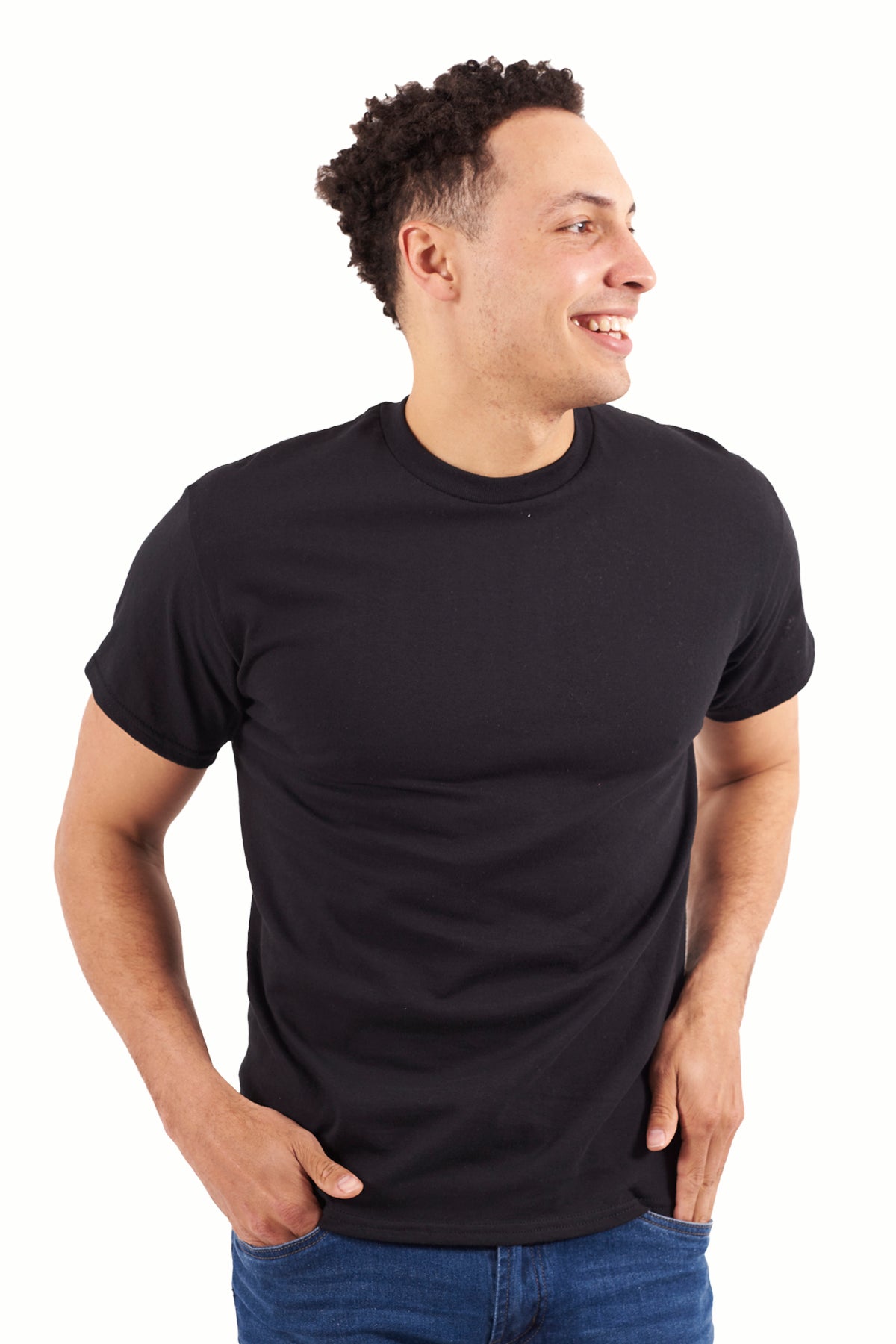 Premium CVC Adult Tee Shirt-Blank Shirt-Brisco Brands