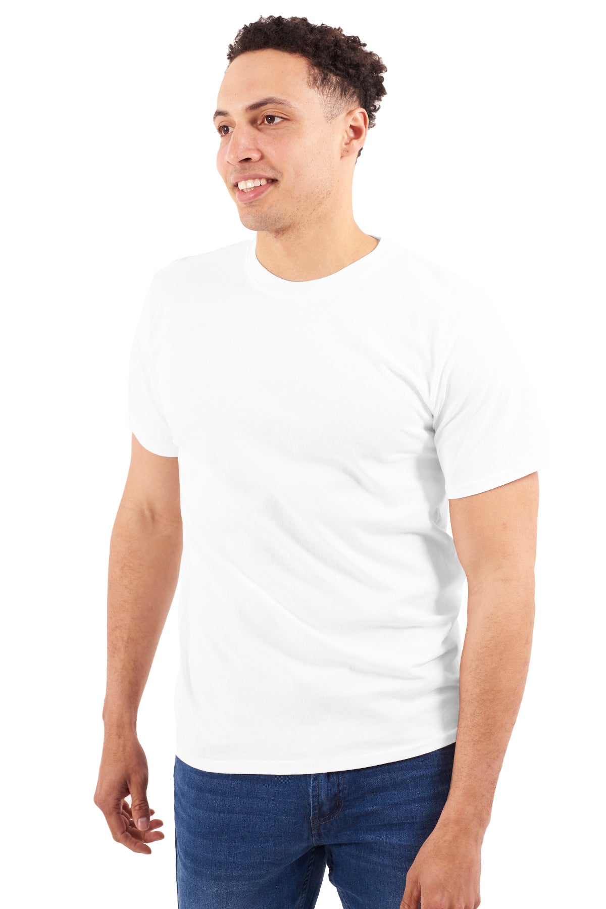 Premium CVC Adult Tee Shirt-Blank Shirt-Brisco Brands