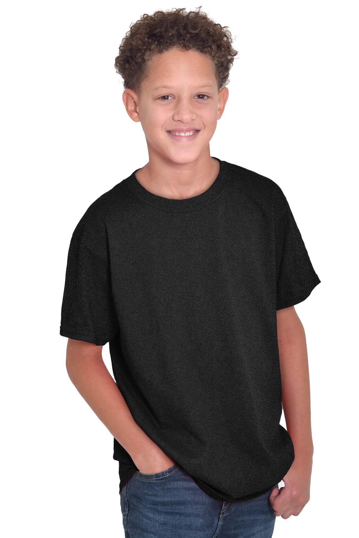 Premium CVC Youth Tee Shirt-Blank Shirt-Brisco Brands