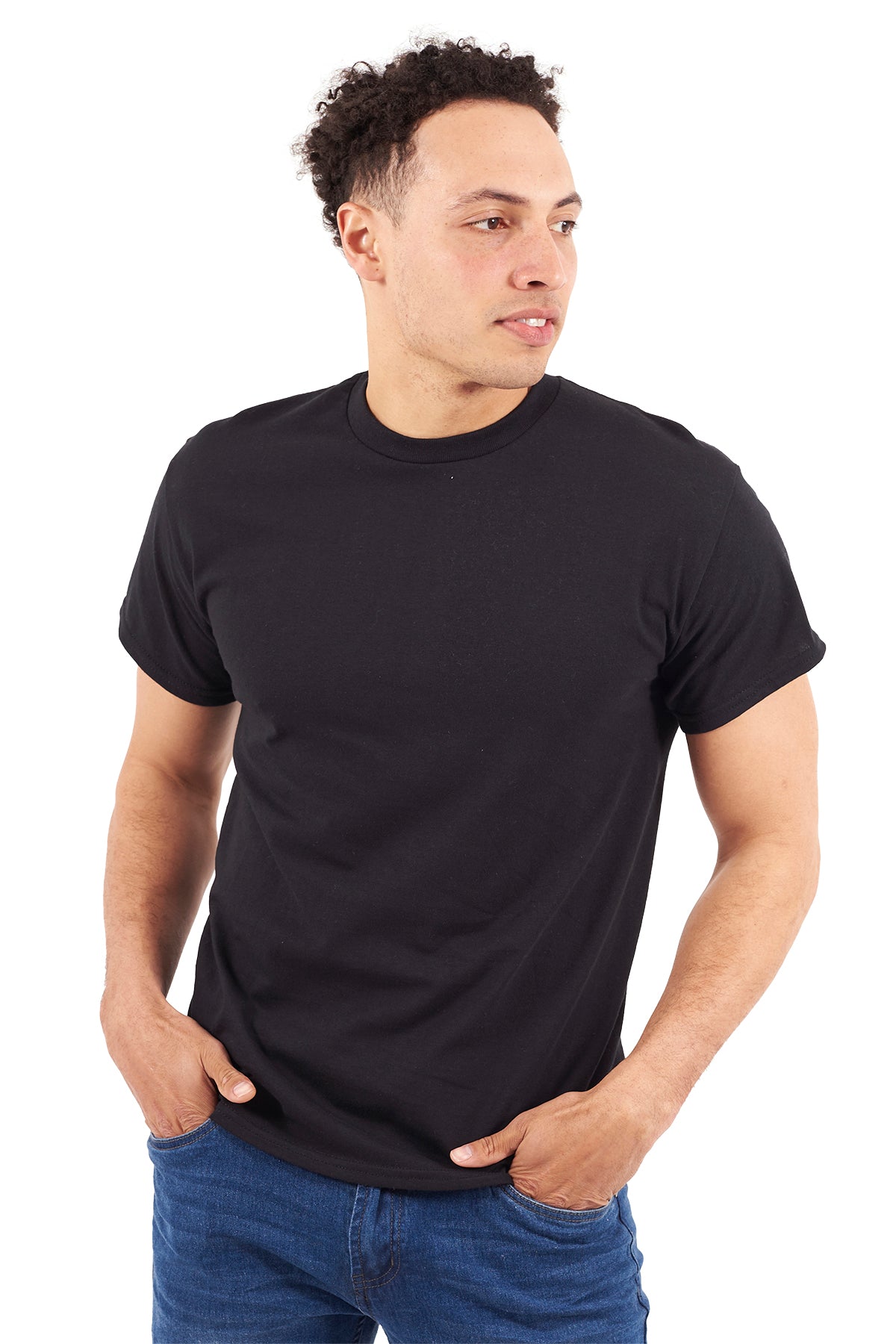 Value CVC Adult Tee Shirt-Blank Shirt-Brisco Brands