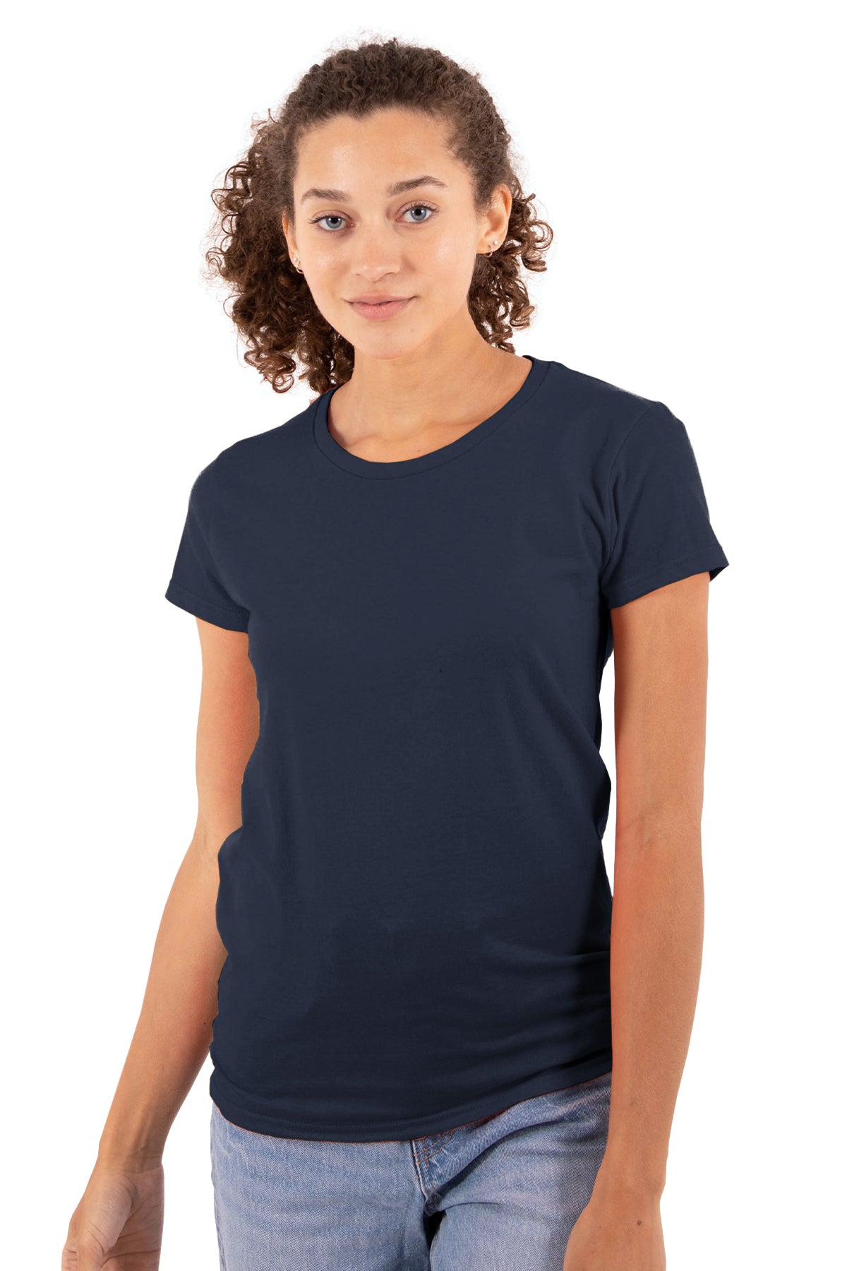 Value CVC Womens Tee Shirt-Blank Shirt-Brisco Brands