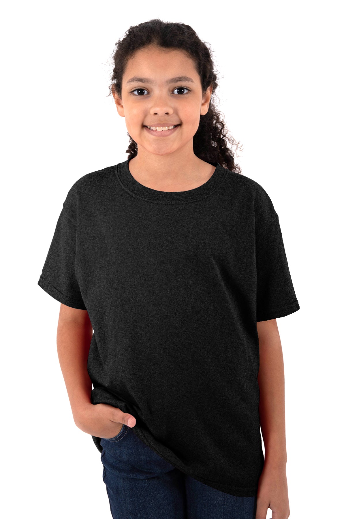 Premium CVC Youth Tee Shirt-Blank Shirt-Brisco Brands