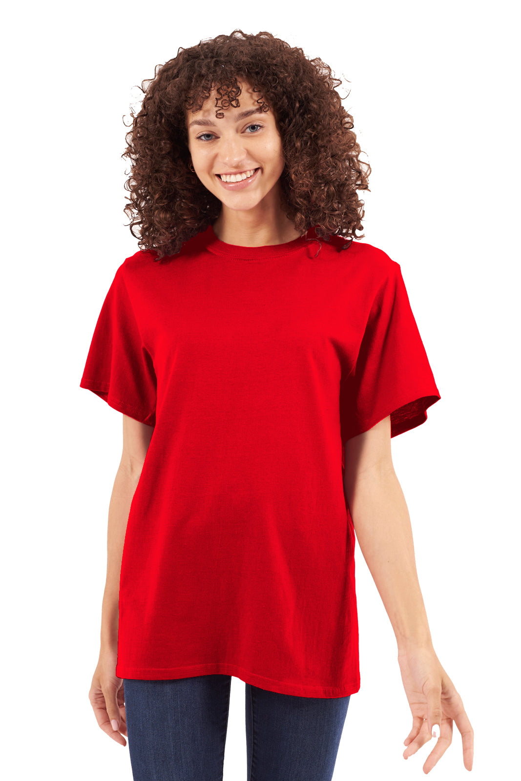 Value CVC Adult Tee Shirt-Blank Shirt-Brisco Brands