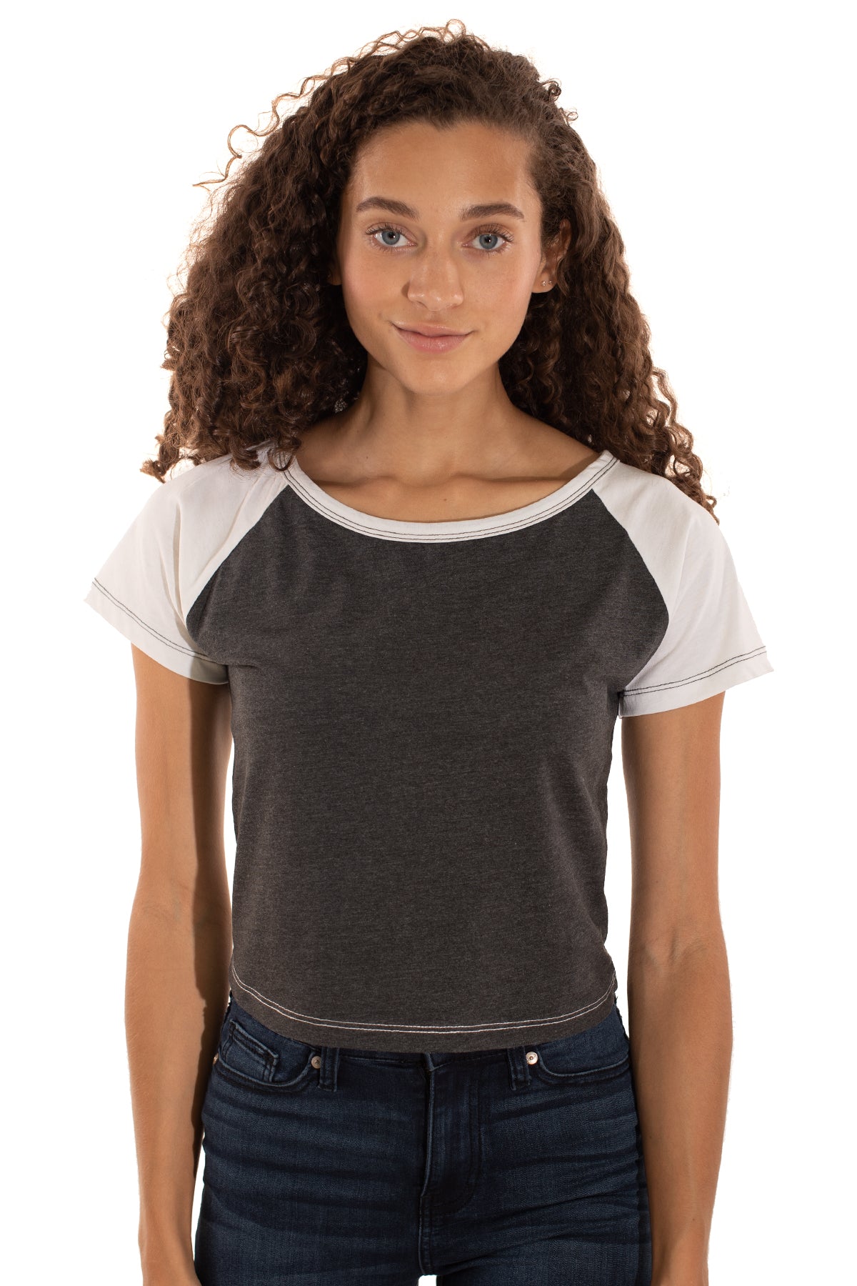 Short Sleeve Raglan-Blank Shirt-Brisco Brands