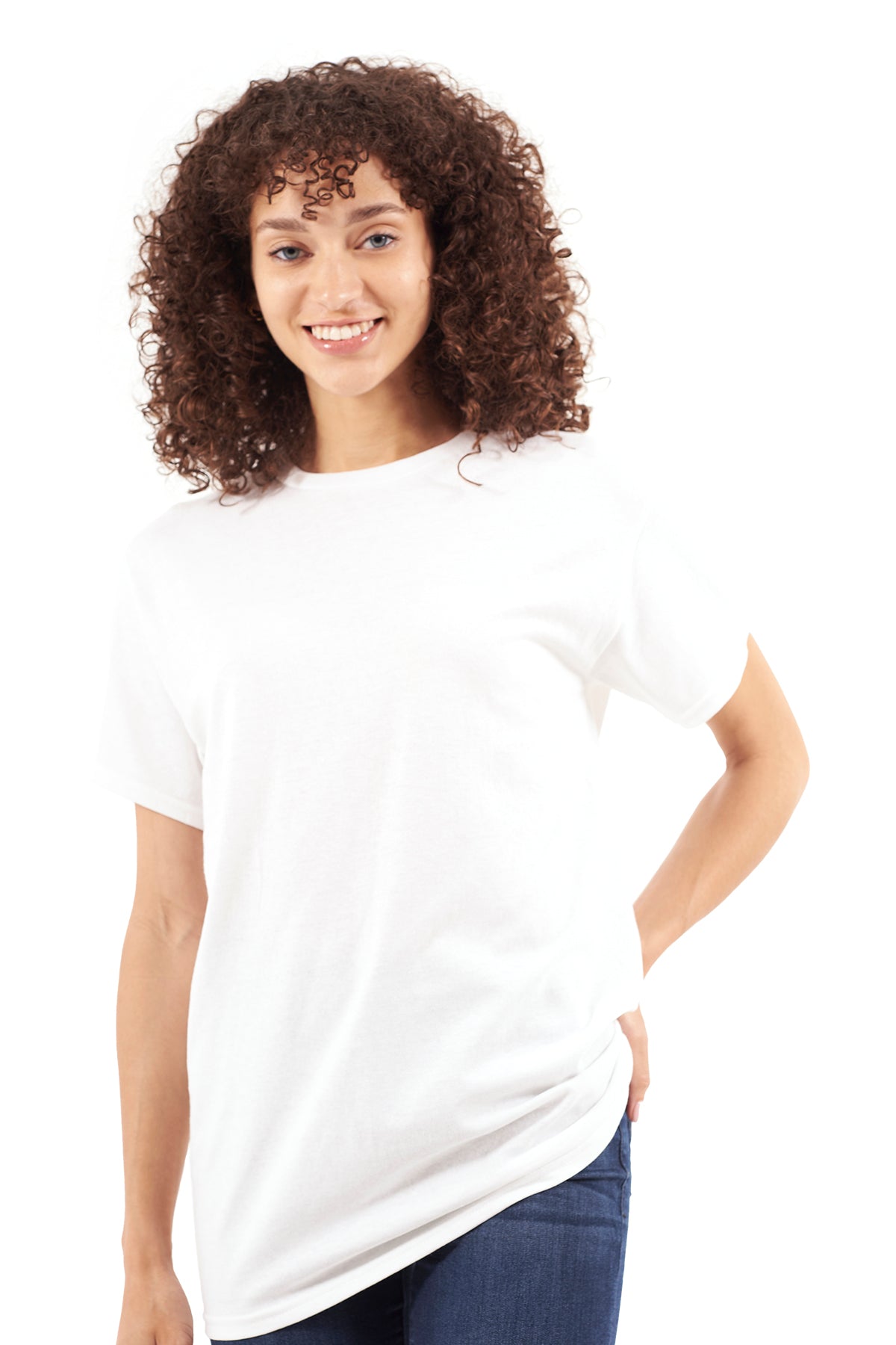 Value CVC Adult Tee Shirt-Blank Shirt-Brisco Brands