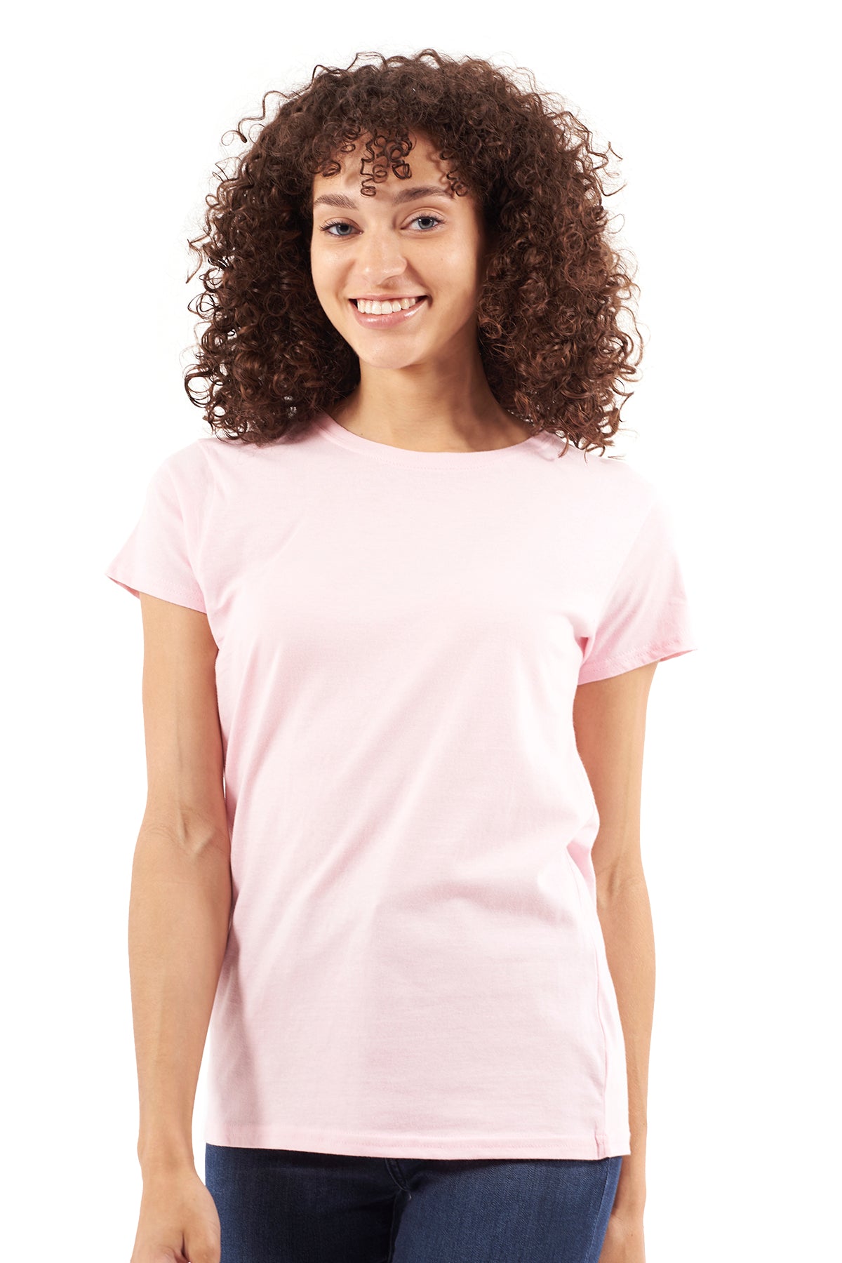 Premium CVC Womens Tee Shirt-Blank Shirt-Brisco Brands