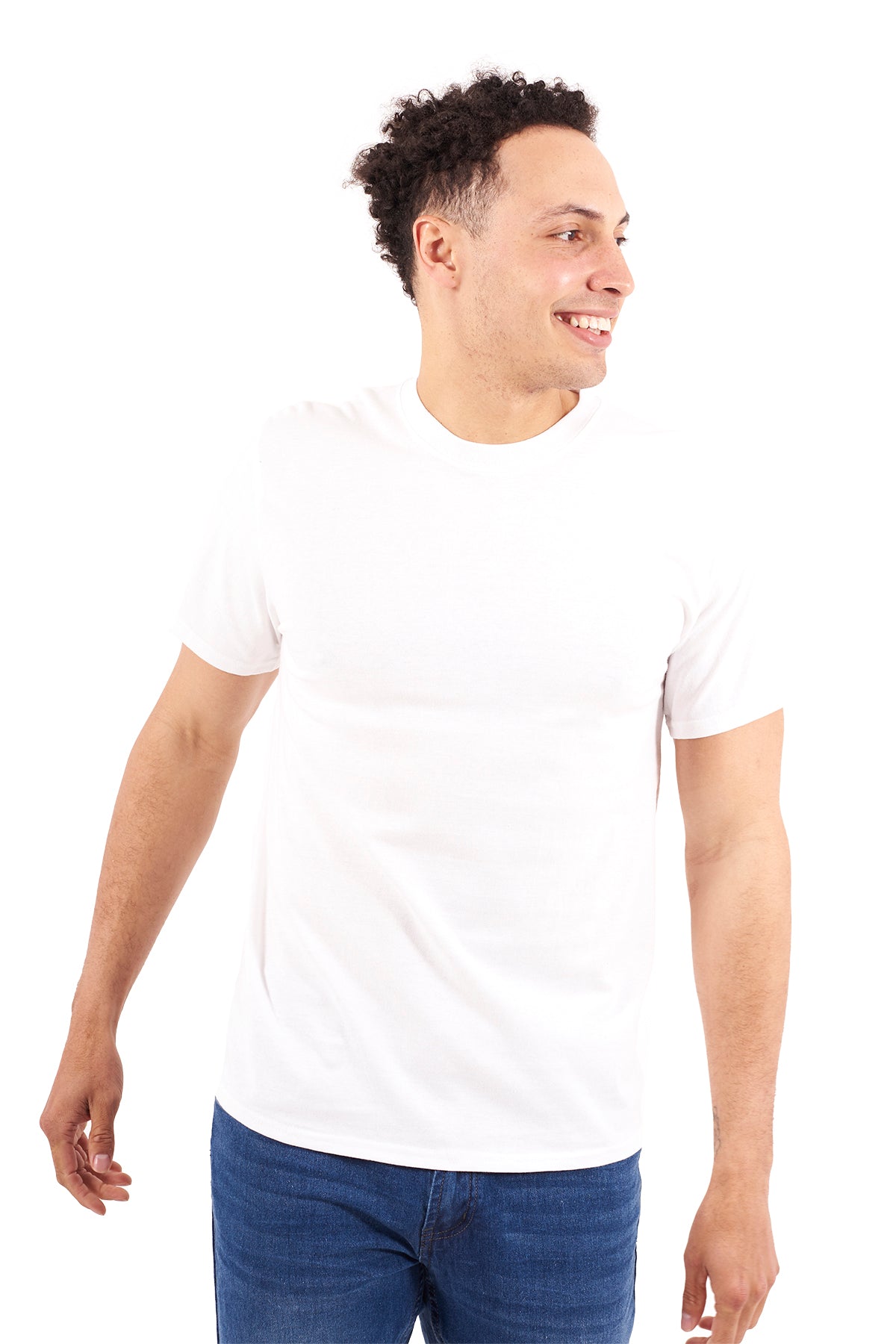 Value CVC Adult Tee Shirt-Blank Shirt-Brisco Brands