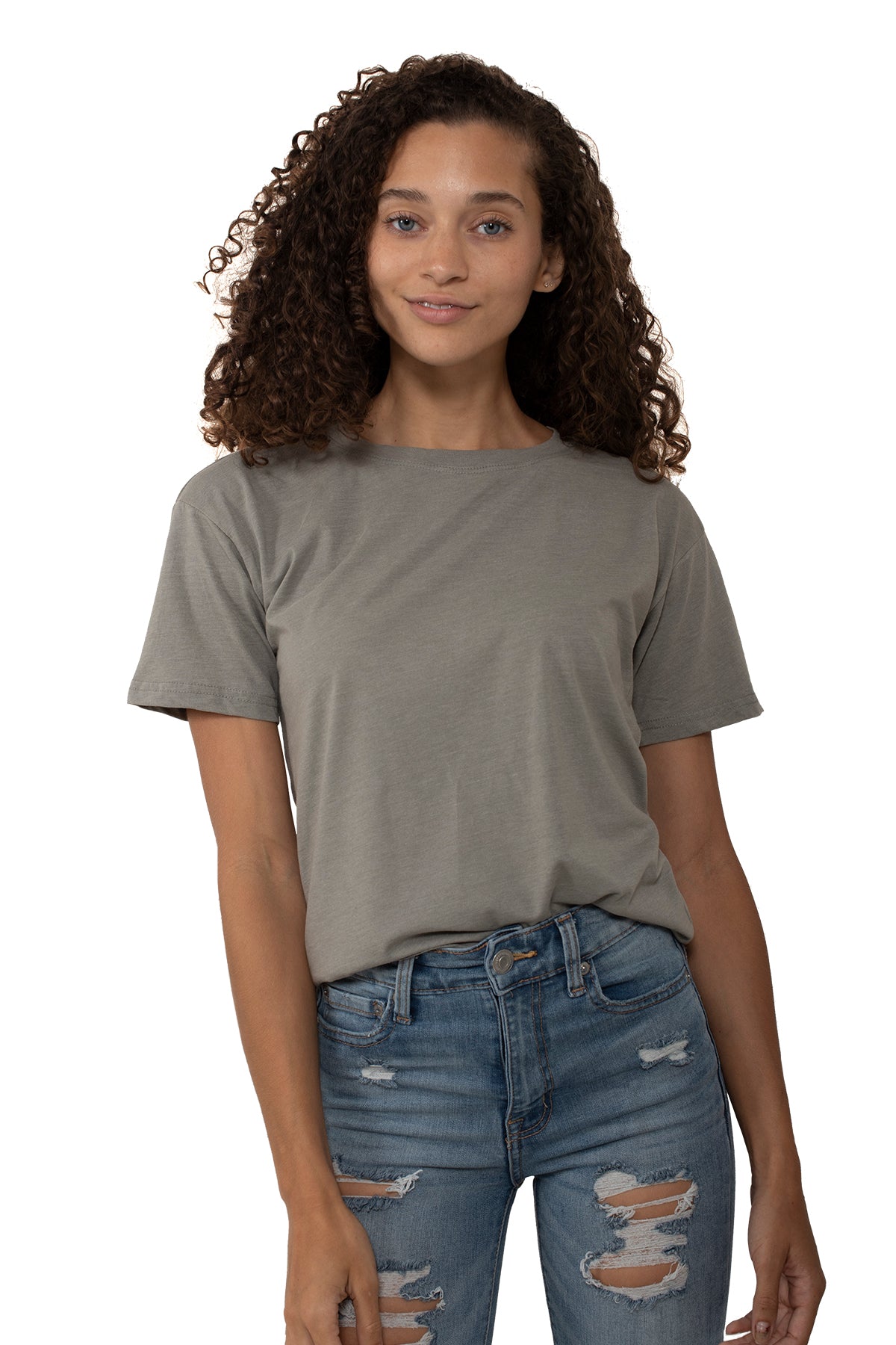 Raw Edge Tee-Blank Shirt-Brisco Brands