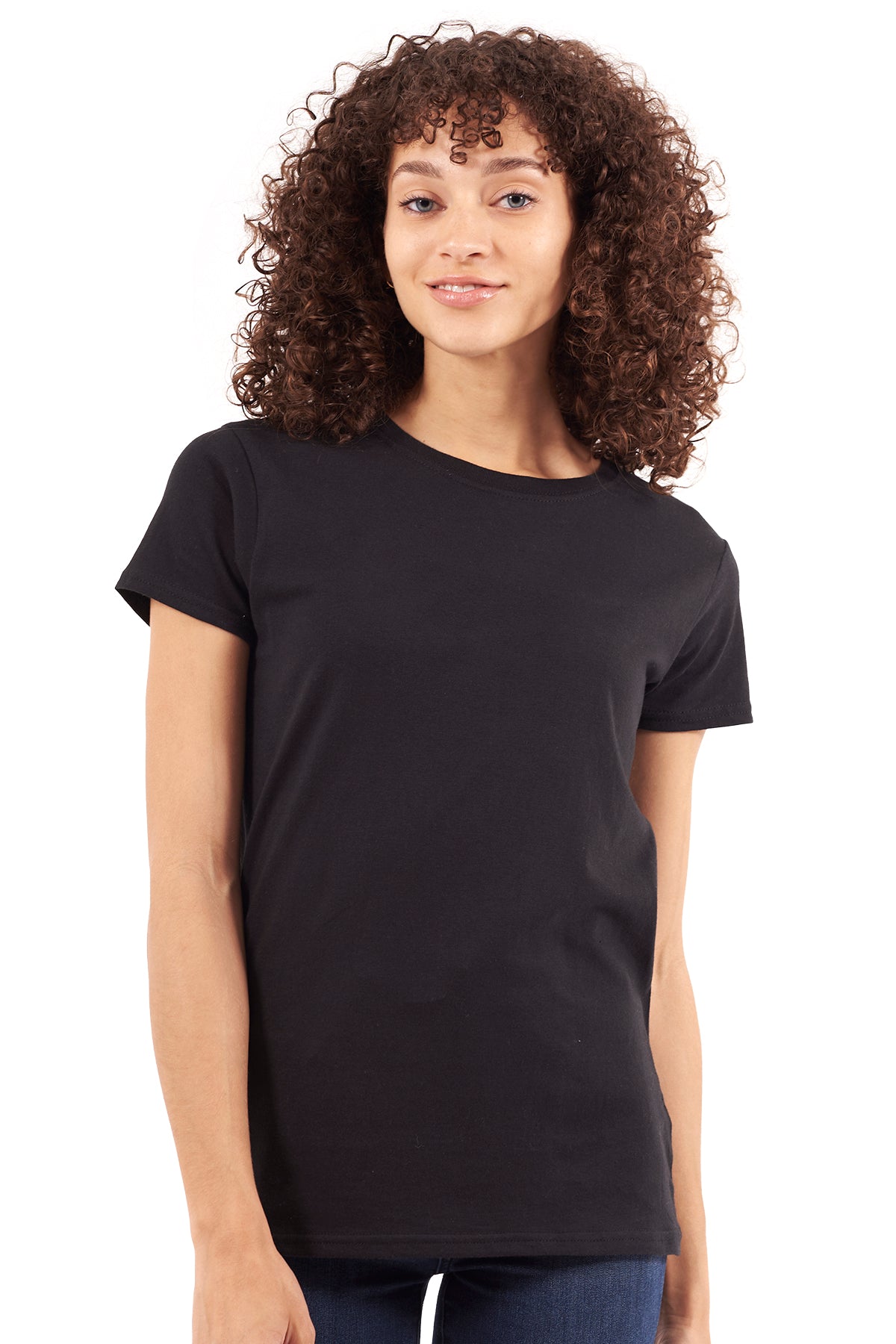 Premium CVC Womens Tee Shirt-Blank Shirt-Brisco Brands