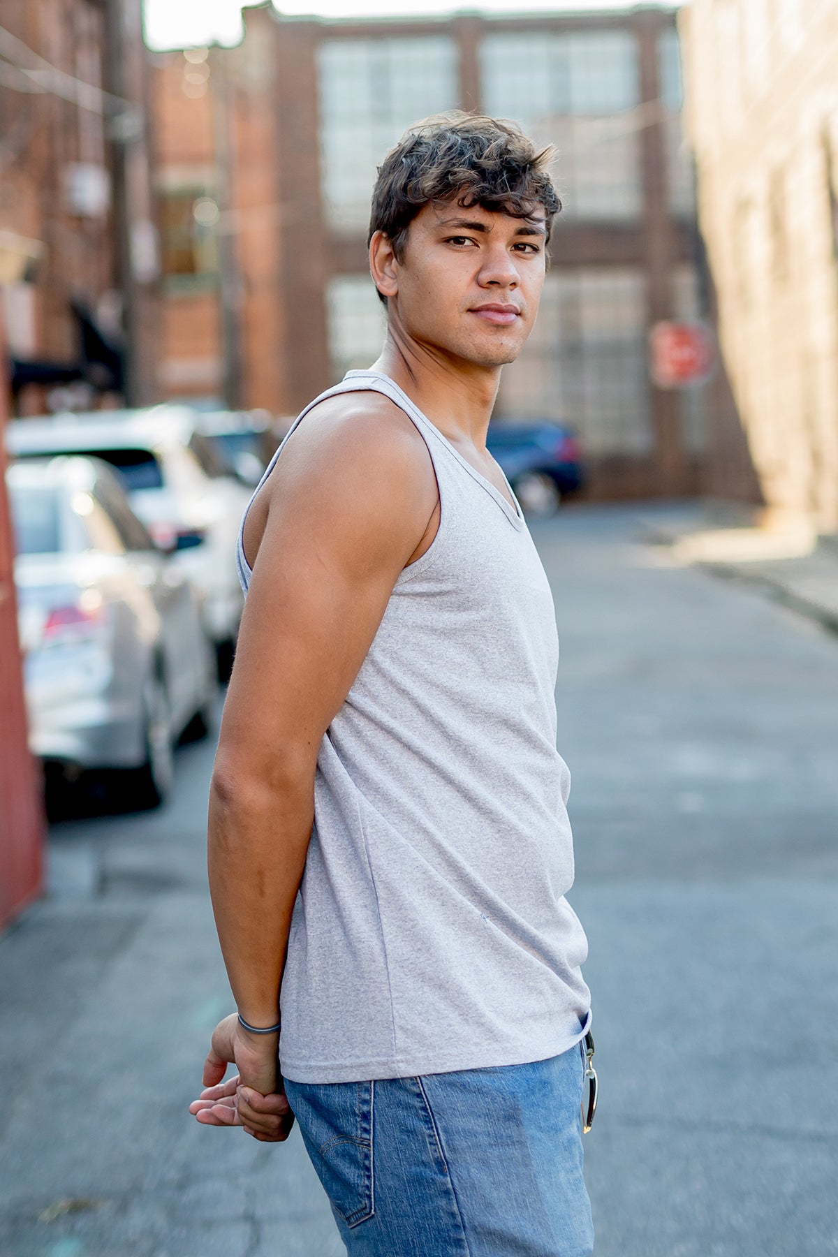 Premium CVC Adult Tank Top-Blank Shirt-Brisco Brands
