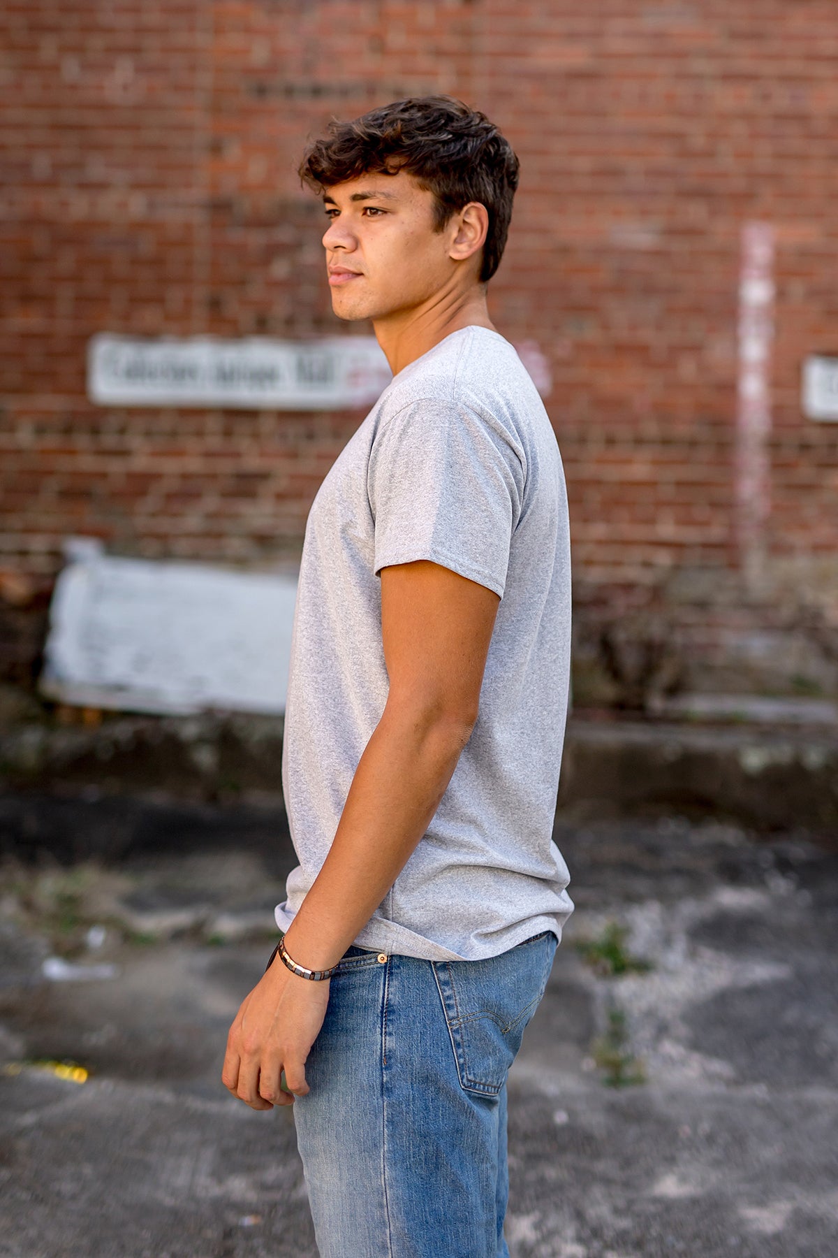 Premium CVC Adult Tee Shirt-Blank Shirt-Brisco Brands