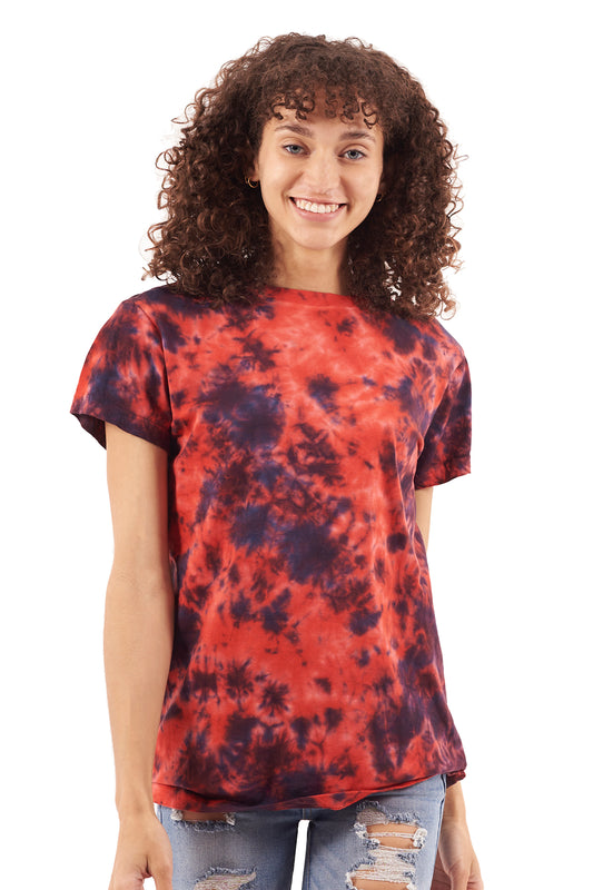 Crystal Adult Tie Dye Tee-Blank Shirt-Brisco Brands