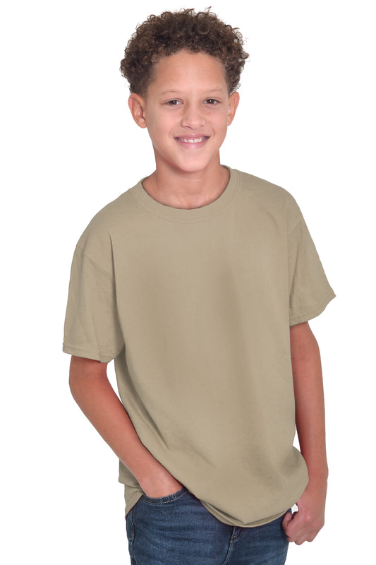 Ringspun Youth Tee Shirt-Blank Shirt-Brisco Brands