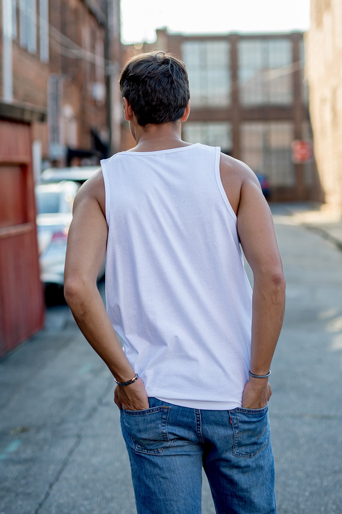 Premium CVC Adult Tank Top-Blank Shirt-Brisco Brands