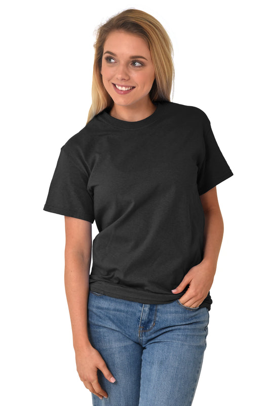 Value CVC Adult Tee Shirt-Blank Shirt-Brisco Brands