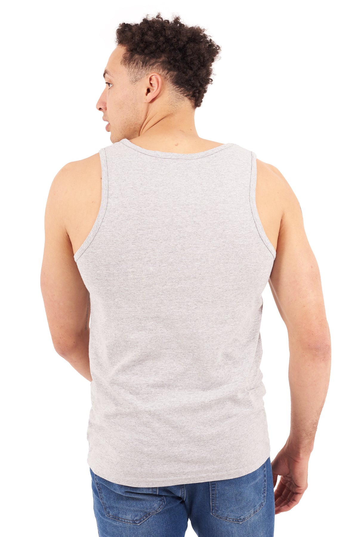Premium CVC Adult Tank Top-Blank Shirt-Brisco Brands