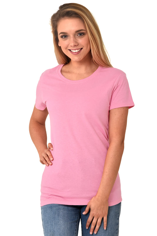 Value CVC Womens Tee Shirt-Blank Shirt-Brisco Brands
