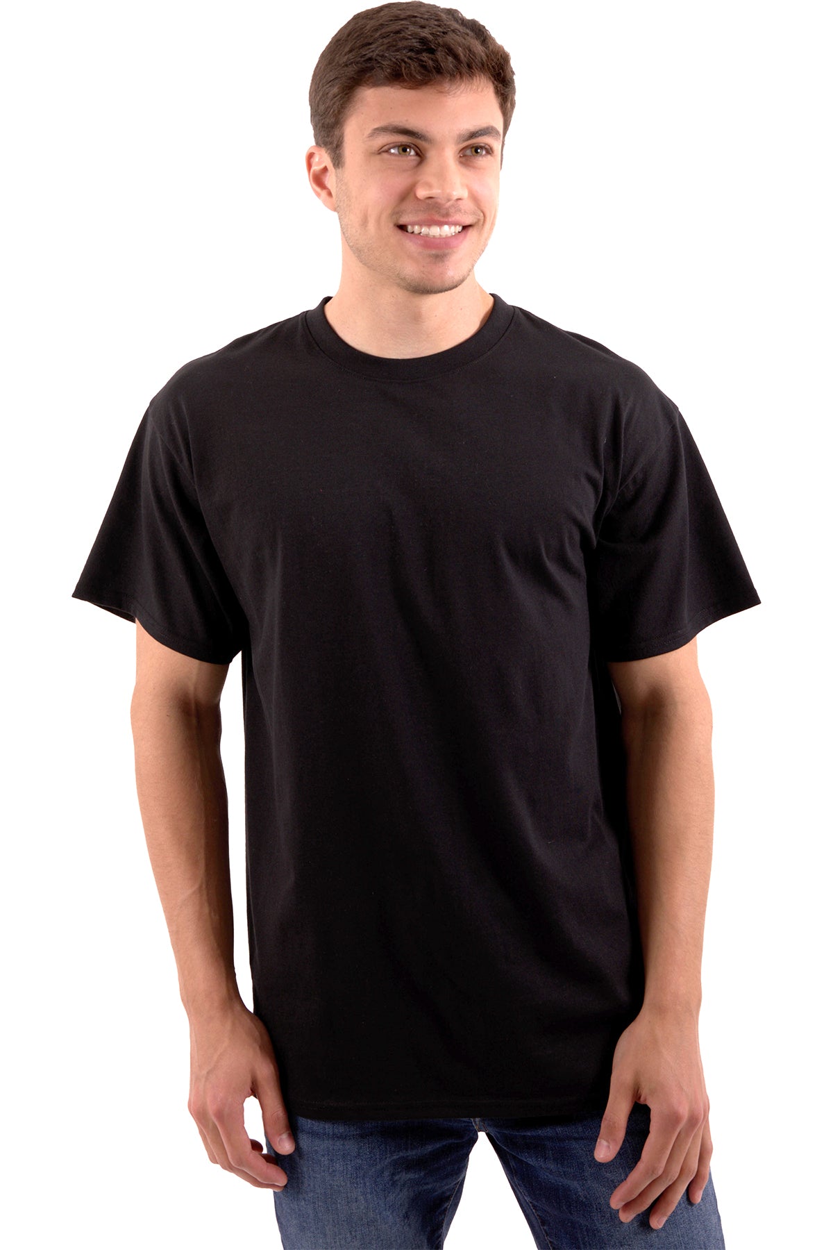 Value CVC Adult Tee Shirt-Blank Shirt-Brisco Brands