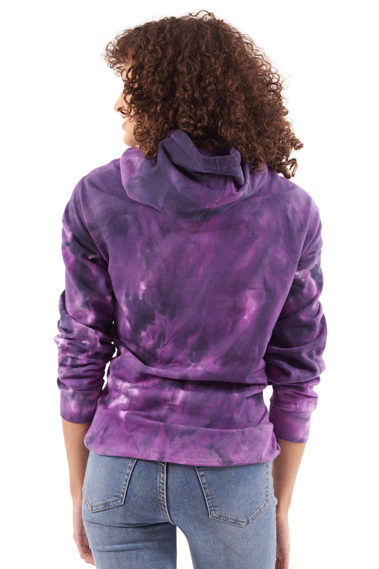 Crystal Tie Dye Hoodie-Blank Shirt-Brisco Brands