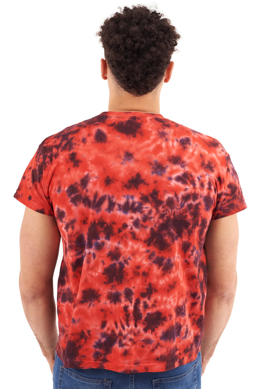 Crystal Adult Tie Dye Tee-Blank Shirt-Brisco Brands