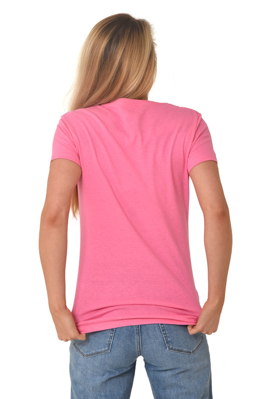 Value CVC Womens Tee Shirt-Blank Shirt-Brisco Brands