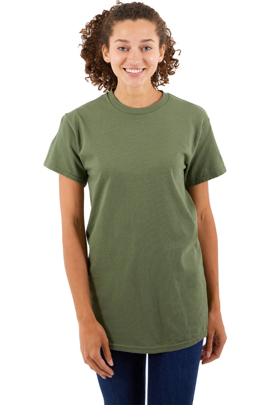 Ringspun Adult Tee Shirt-Blank Shirt-Brisco Brands