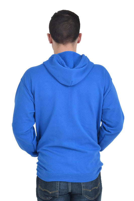 Premium 3 End Fleece Zipper Hooded Sweatshirt-Blank Shirt-Brisco Brands