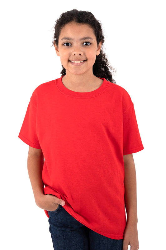 Premium CVC Youth Tee Shirt-Blank Shirt-Brisco Brands