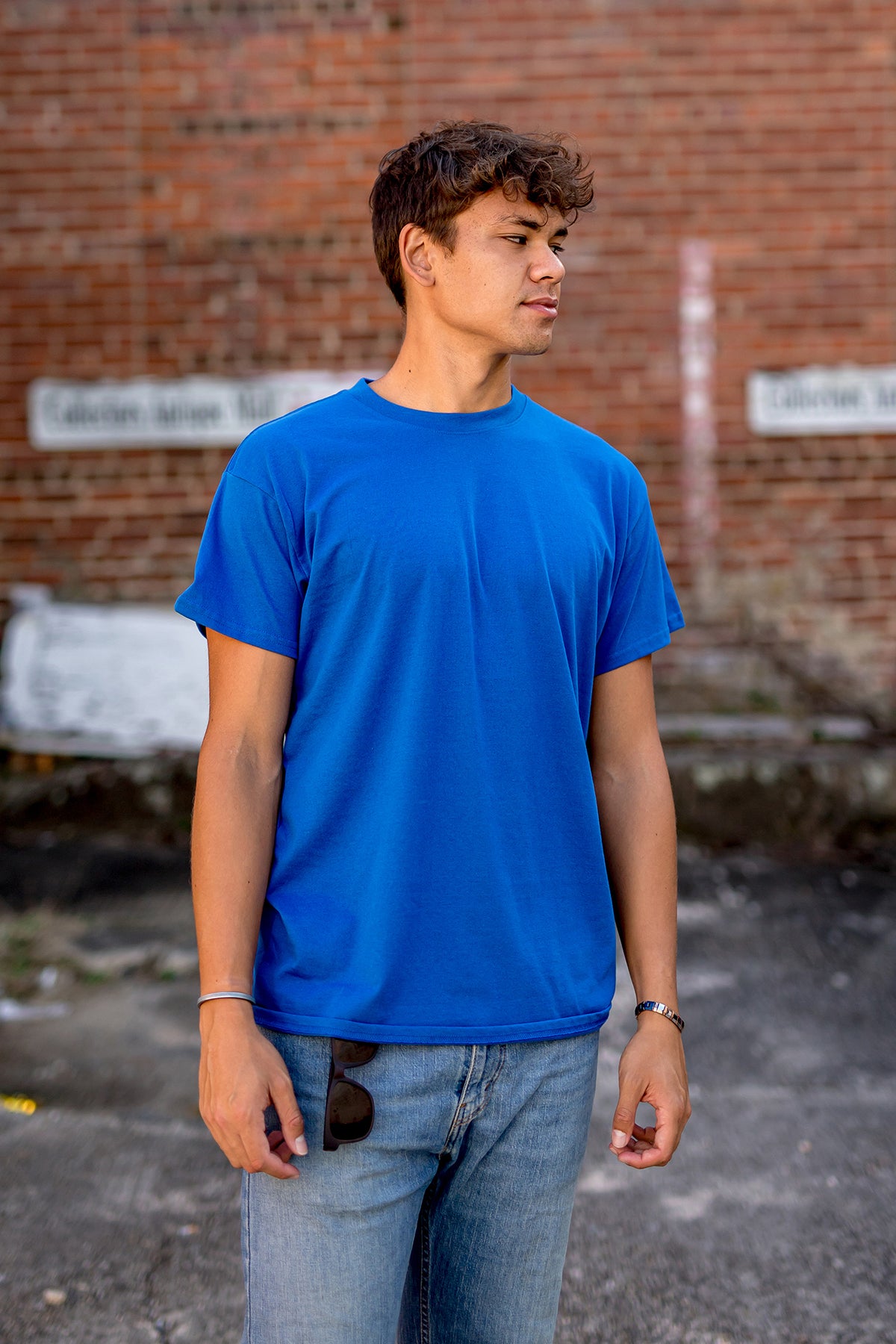 Premium CVC Adult Tee Shirt-Blank Shirt-Brisco Brands