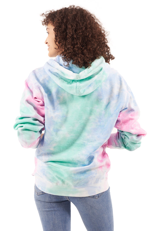 Cloud Tie Dye Hoodie-Blank Shirt-Brisco Brands
