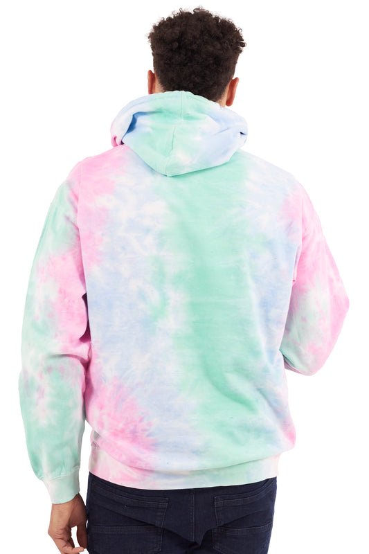 Cloud Tie Dye Hoodie-Blank Shirt-Brisco Brands