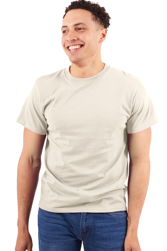 Premium CVC Adult Tee Shirt-Blank Shirt-Brisco Brands