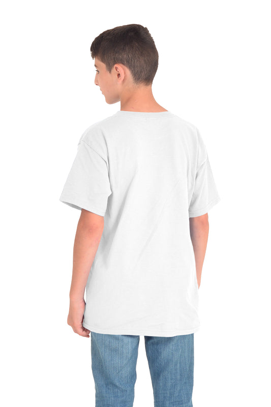 Premium CVC Youth Tee Shirt-Blank Shirt-Brisco Brands