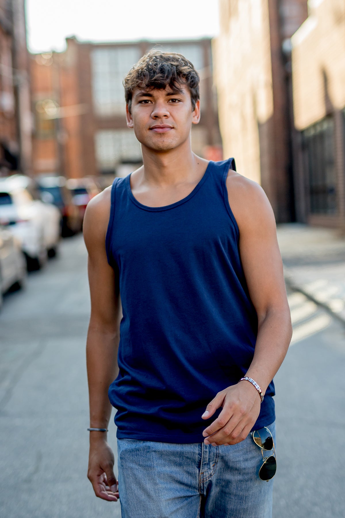 Premium CVC Adult Tank Top-Blank Shirt-Brisco Brands