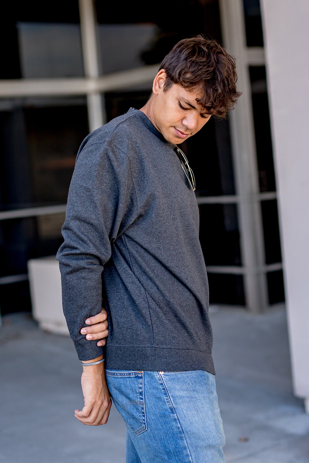 Promotional Fleece Crewneck Sweatshirt-Blank Shirt-Brisco Brands