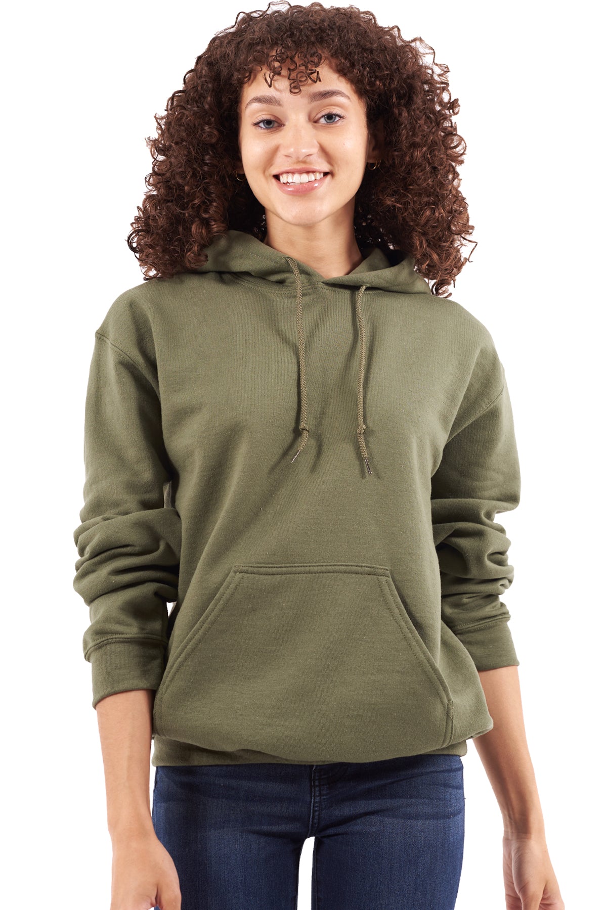 Premium 3 End Fleece Hooded Sweatshirt | Brisco Brands