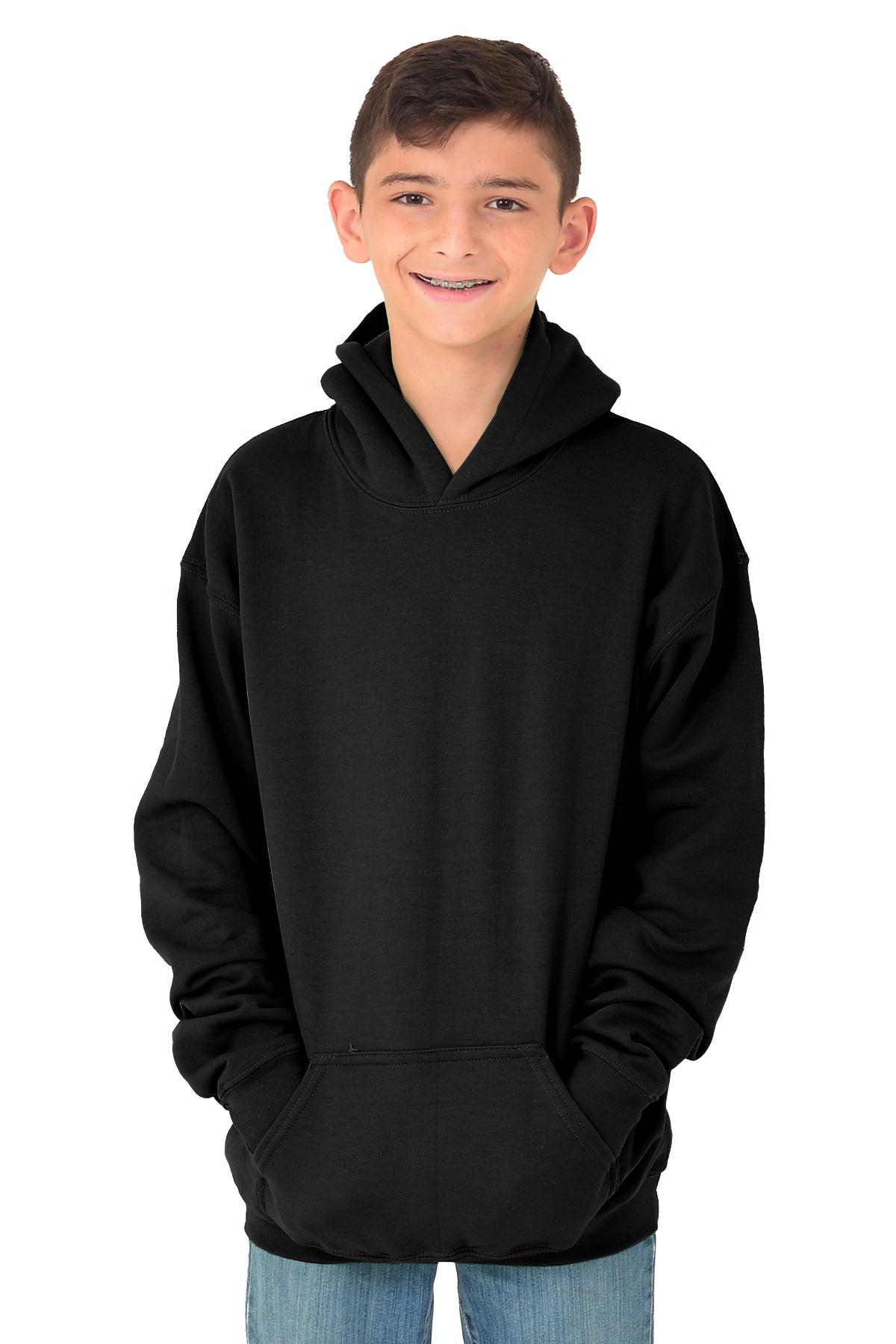 Promotional Fleece Youth Hooded Sweatshirt