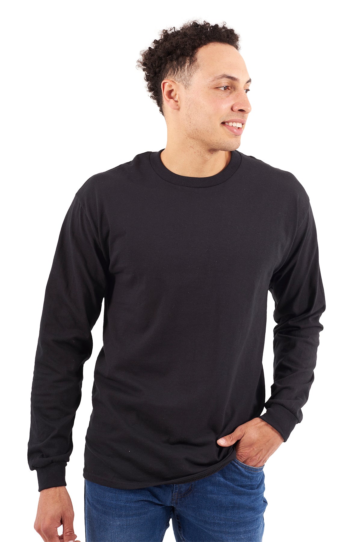Men's Premium CVC Crew Neck T-Shirt – 60% Combed Cotton 40% Polyester – Soft, Lightweight & Pre-Shrunk
