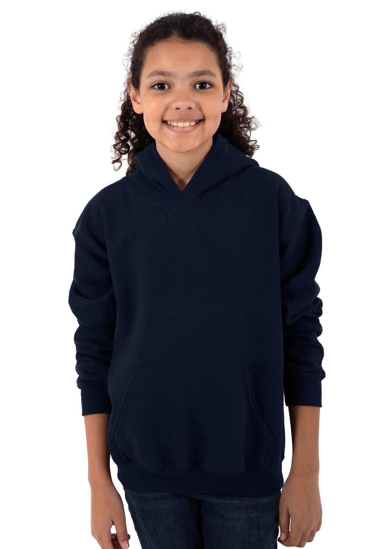 Premium 3 End Fleece Youth Hooded Sweatshirt