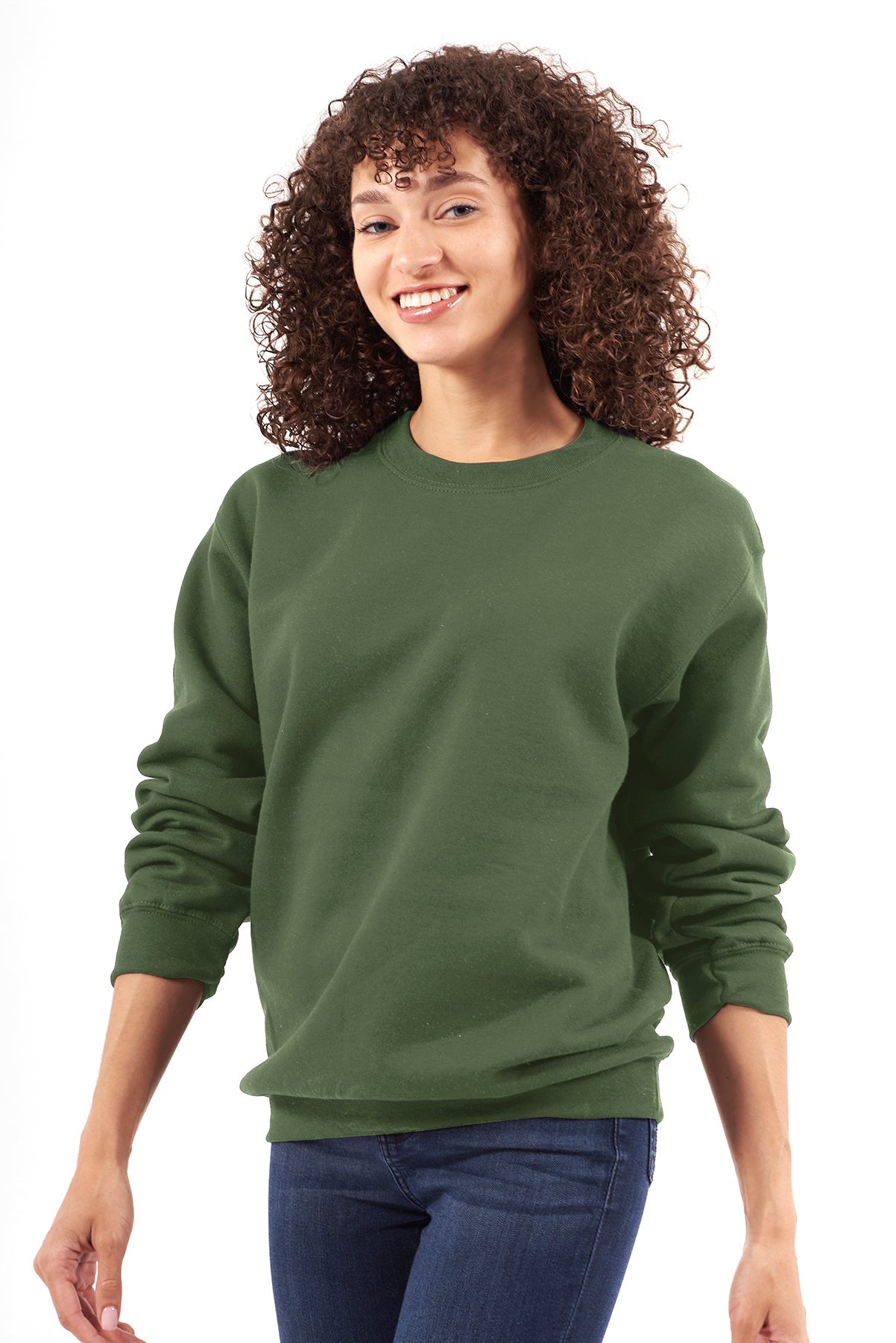 Premium 3 End Fleece Crewneck Sweatshirt