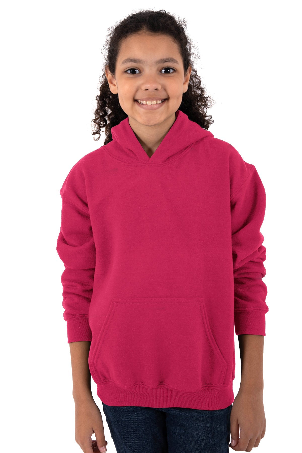 Premium 3 End Fleece Youth Hooded Sweatshirt