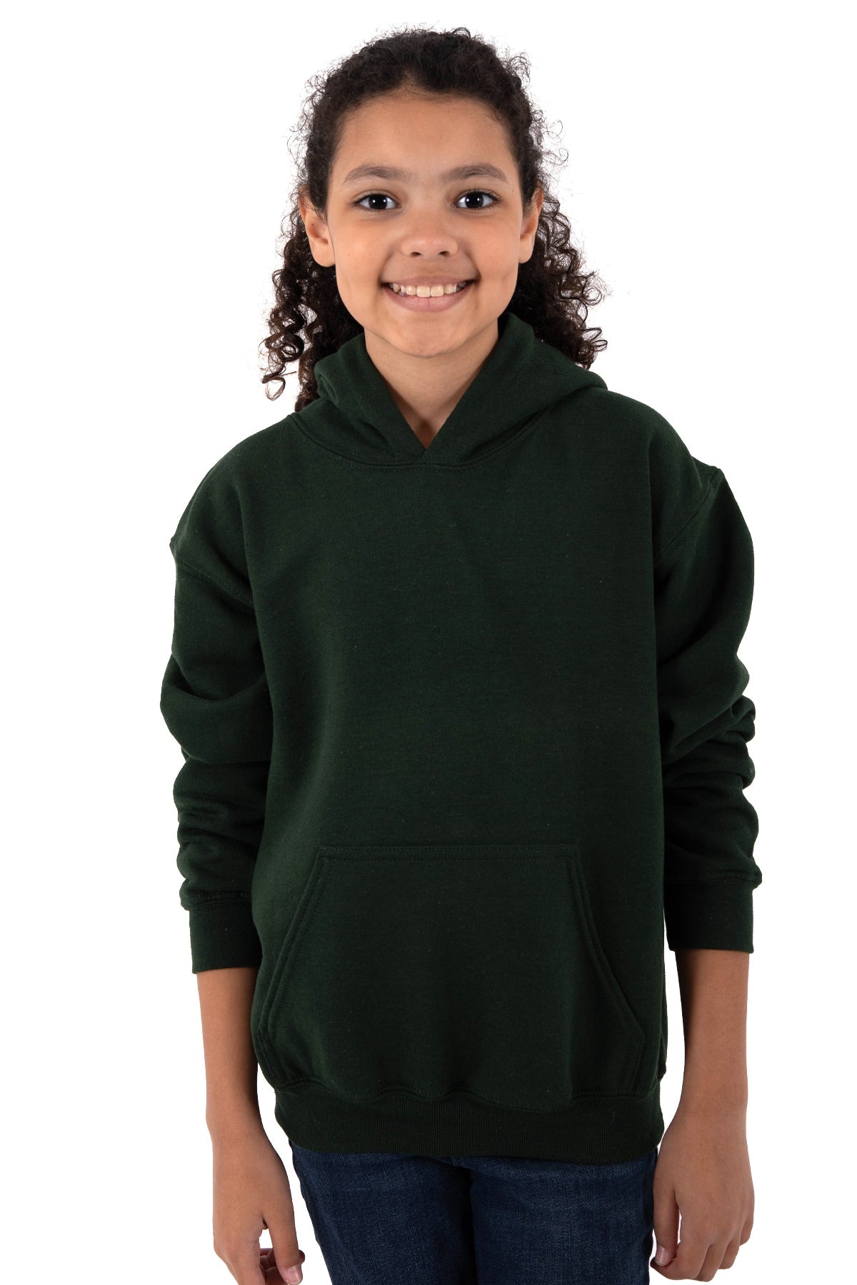Premium 3 End Fleece Youth Hooded Sweatshirt