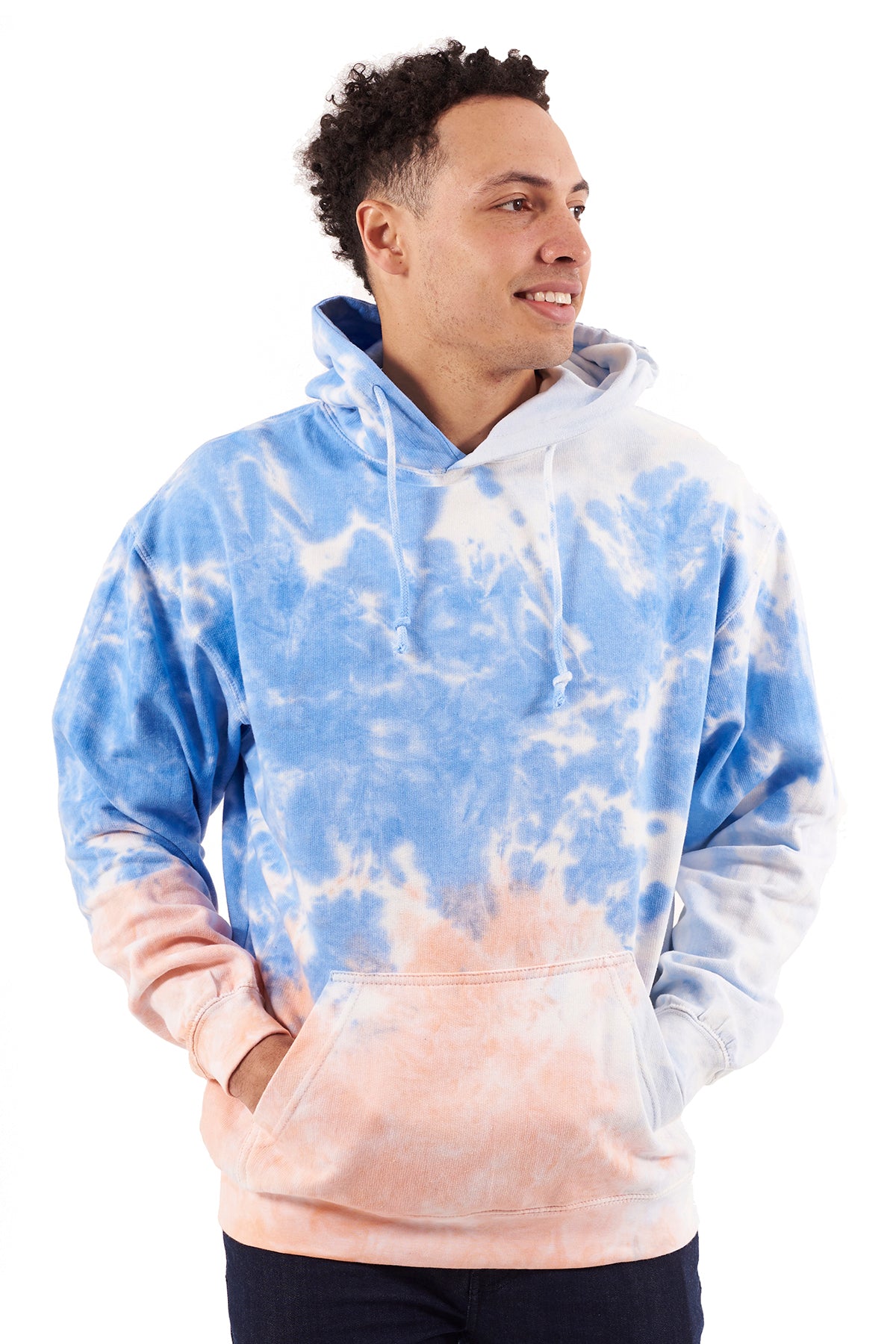 Cloud Tie Dye Hoodie | Brisco Brands