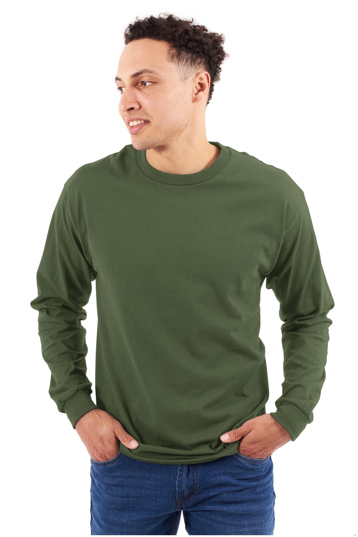 Value CVC Long Sleeve Tee