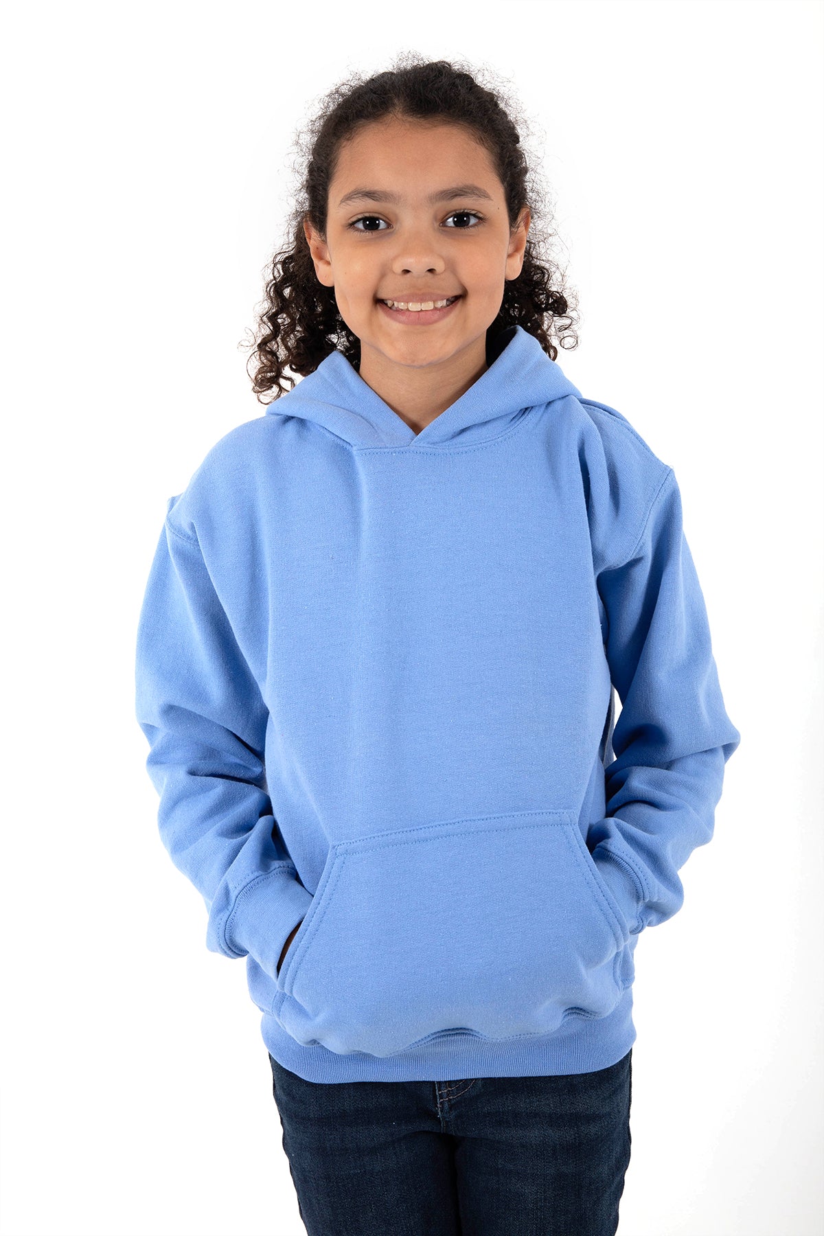 Premium 3 End Fleece Youth Hooded Sweatshirt