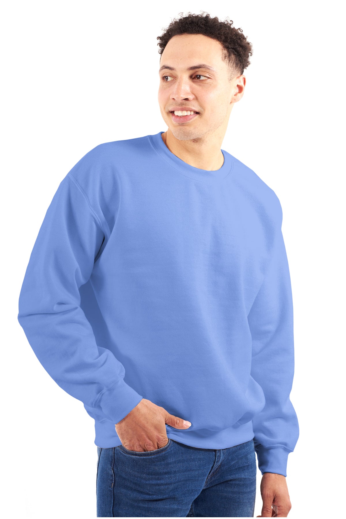 Premium 3 End Fleece Crewneck Sweatshirt | Brisco Brands