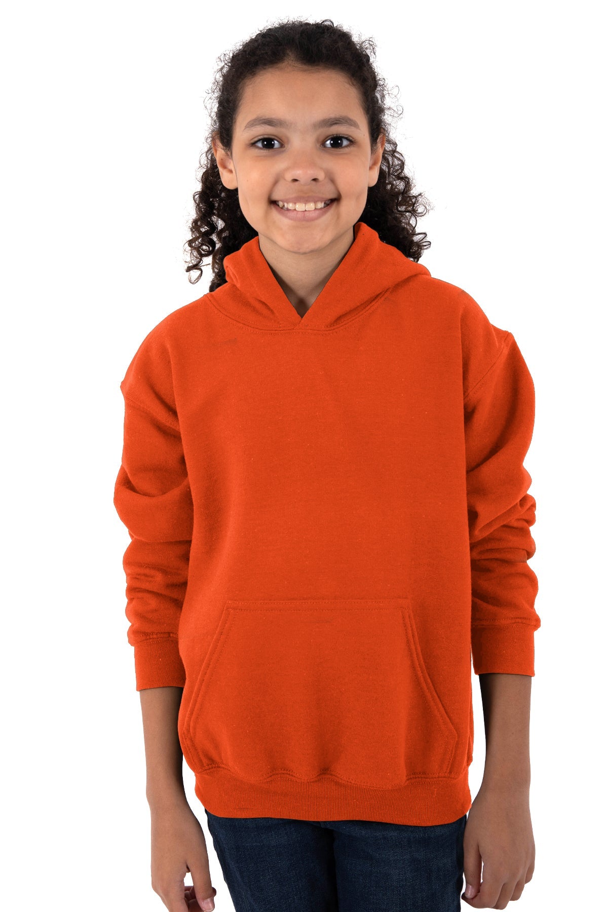 Premium 3 End Fleece Youth Hooded Sweatshirt